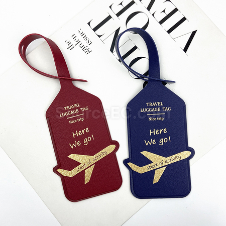 Customization PU Luggage Tag Promotional Products