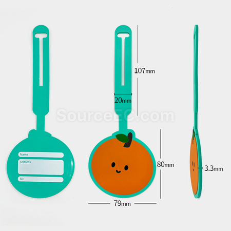 Customization PVC Luggage Tag Promotional Products