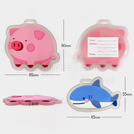 Customization PVC Luggage Tag Promotional Products