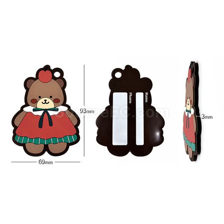Customization PVC Luggage Tag Promotional Products