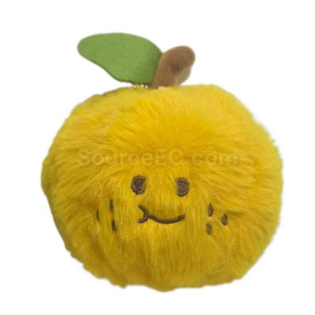Customization Decompression peeled orange plush doll keychain Promotional Products