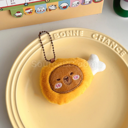 Customization Capybara Bread Plush Doll Pendant Keychain Promotional Products
