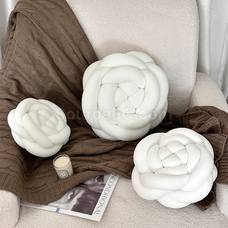 Customization Knitted Rose Pillow Promotional Products