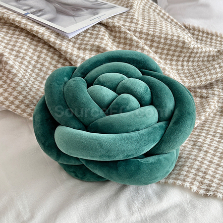 Customization Knitted Rose Pillow Promotional Products