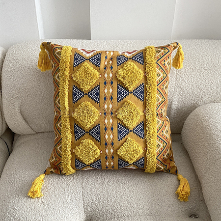 Customization Tufted Linen Printed Throw Pillow Promotional Products