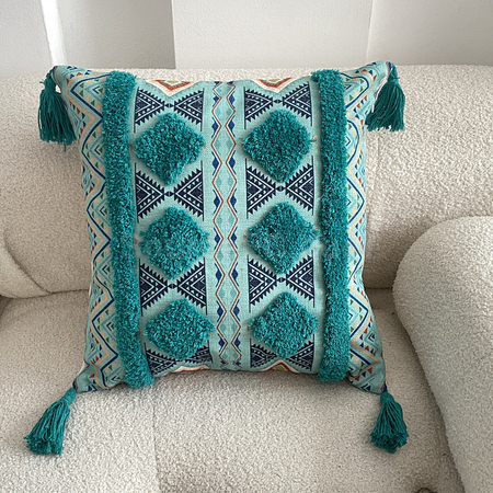 Customization Tufted Linen Printed Throw Pillow Promotional Products