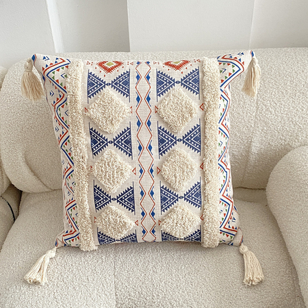 Customization Tufted Linen Printed Throw Pillow Promotional Products