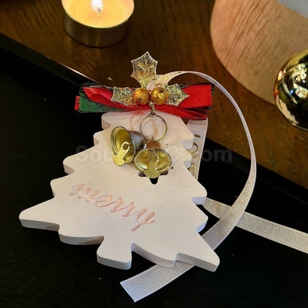 Customization Christmas Gypsum Aromatherapy Tablet Promotional Products