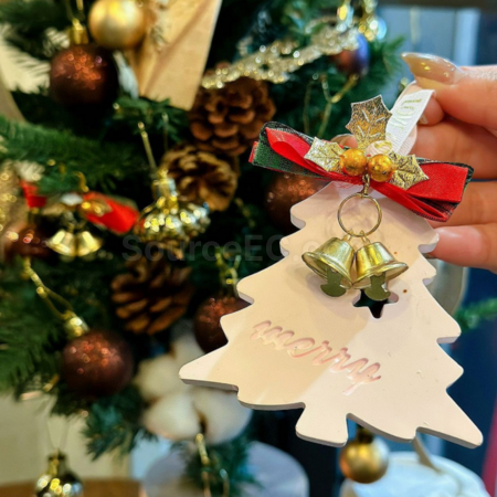 Customization Christmas Gypsum Aromatherapy Tablet Promotional Products