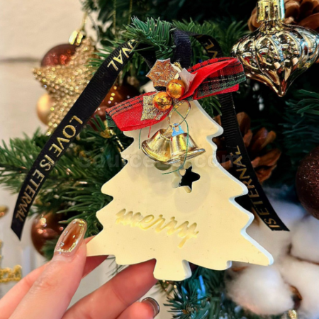 Customization Christmas Gypsum Aromatherapy Tablet Promotional Products