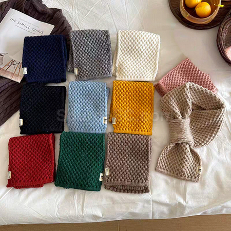 Customization High-end Woolen Small Scarf Promotional Products
