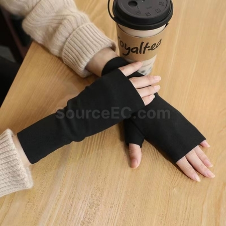 Customization Velvet Half-finger Gloves Promotional Products