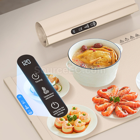 Customization Constant Temperature Flexible Silicone Food Warming Mat Promotional Products