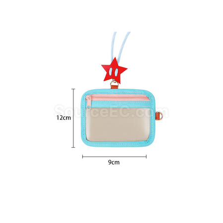 Customization Contrast color soft shell card holder Promotional Products