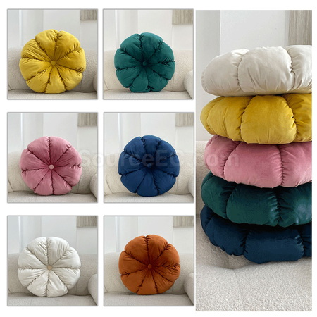 Customization Nordic Ins Style Velvet Pumpkin Cushion Promotional Products