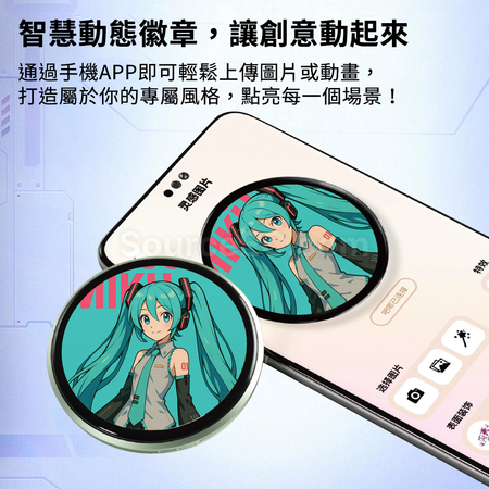 Customization ACG Cyber Dynamic E-Badge Promotional Products