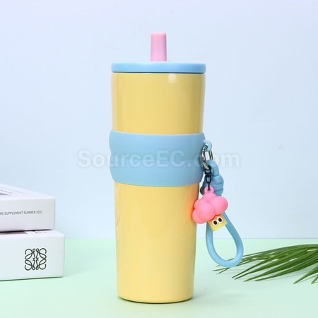 Customization Large-Capacity Portable Thermos With  Stainless Steel/Ceramic Inner Liner Promotional Products