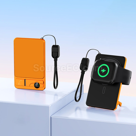 Customization 3C Certified 3-in-1 Ultra-thin Power Bank Promotional Products