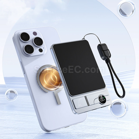 Customization 3C Certified 3-in-1 Ultra-thin Power Bank Promotional Products