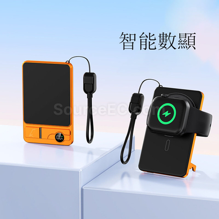Customization 3C Certified 3-in-1 Ultra-thin Power Bank Promotional Products
