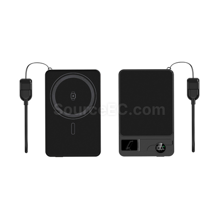 Customization 3C Certified 3-in-1 Ultra-thin Power Bank Promotional Products