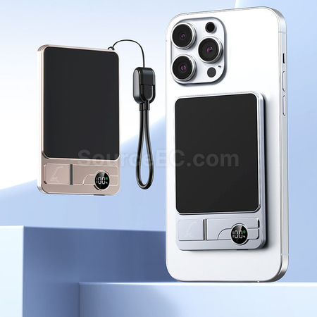 Customization 3C Certified 3-in-1 Ultra-thin Power Bank Promotional Products