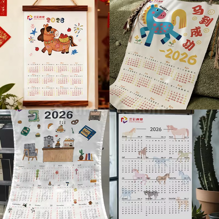 Customization Calendar wall hanging Promotional Products