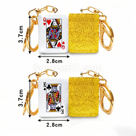 Customization Mahjong keychain pendant Promotional Products