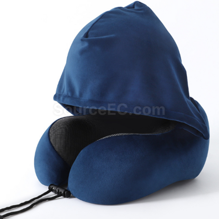 Customization Hooded neck-protecting U-shaped pillow Promotional Products