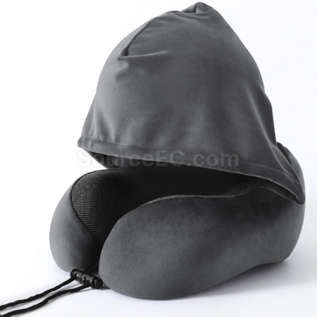 Customization Hooded neck-protecting U-shaped pillow Promotional Products