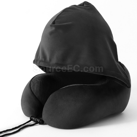 Customization Hooded neck-protecting U-shaped pillow Promotional Products