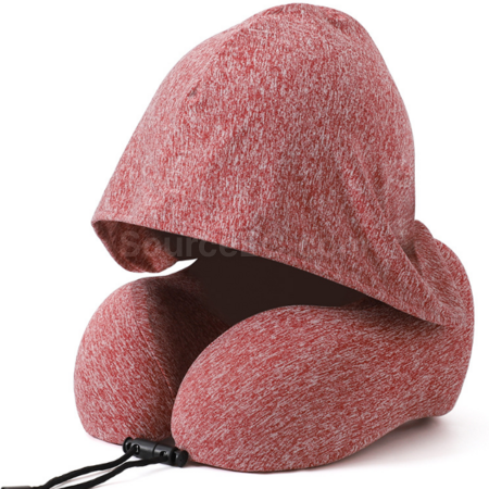 Customization Hooded neck-protecting U-shaped pillow Promotional Products