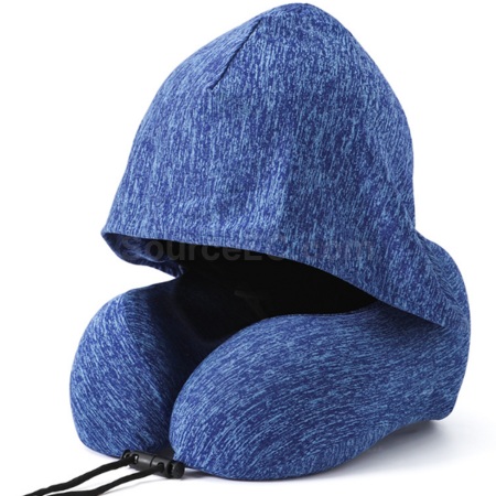 Customization Hooded neck-protecting U-shaped pillow Promotional Products