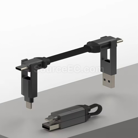 Customization Data cable keychain Promotional Products