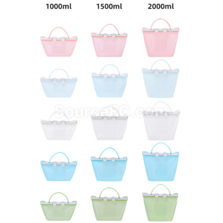 Customization Collapsible Sealed Silicone Fresh-keeping Bag Promotional Products