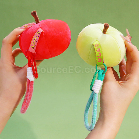 Customization Apple Squeeze Decompression Pendant Promotional Products