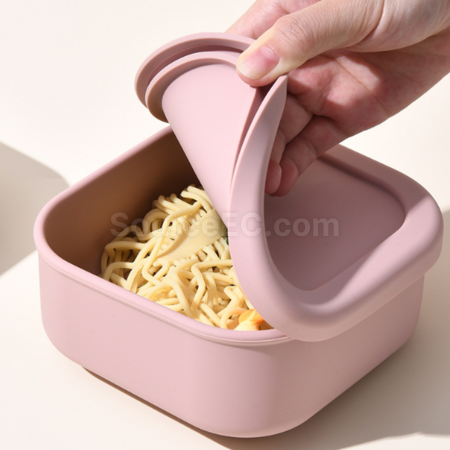 Customization Microwaveable silicone lunch box Promotional Products