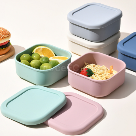 Customization Microwaveable silicone lunch box Promotional Products