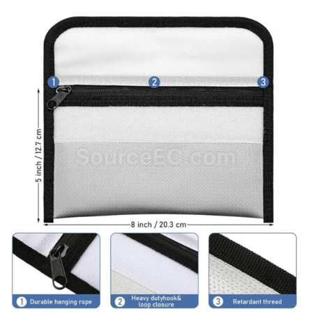 Customization Waterproof and fireproof document bag wallet Promotional Products