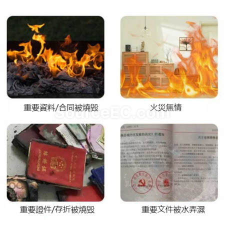 Customization Waterproof and fireproof document bag wallet Promotional Products