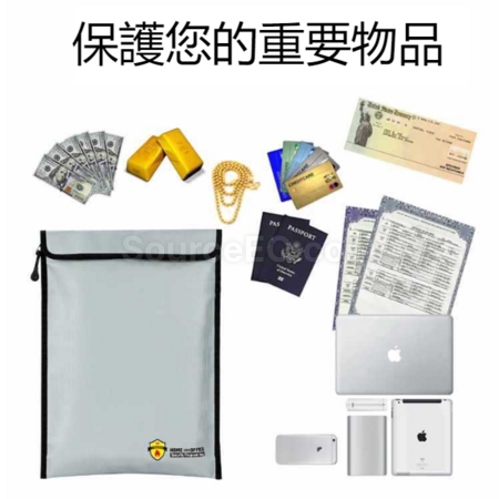 Customization Waterproof and fireproof document bag wallet Promotional Products