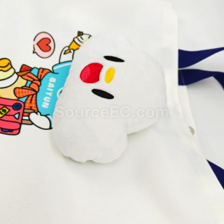 Customization 3D Plush Doll Patchwork Bag Promotional Products