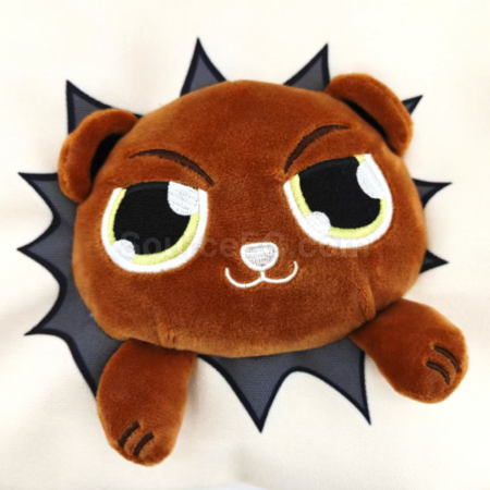 Customization 3D Plush Doll Patchwork Bag Promotional Products