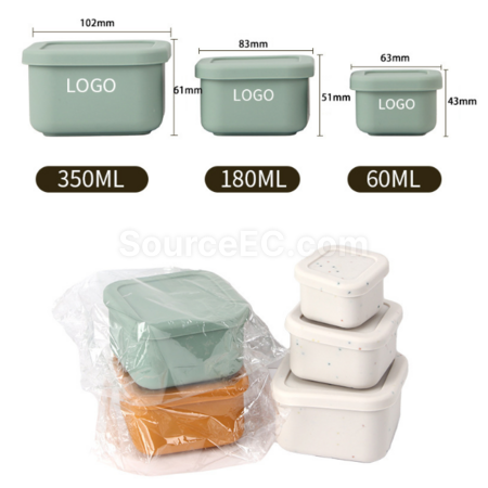 Customization Microwaveable silicone lunch box Promotional Products
