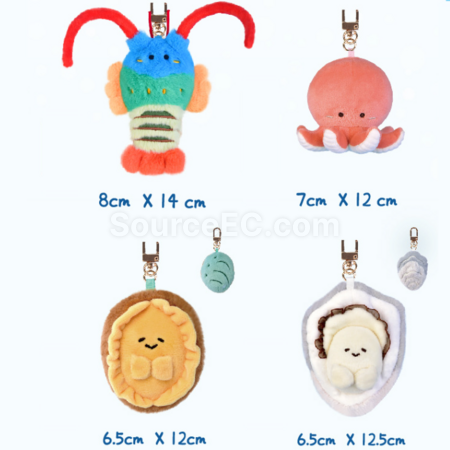 Customization Seafood doll pendant Promotional Products