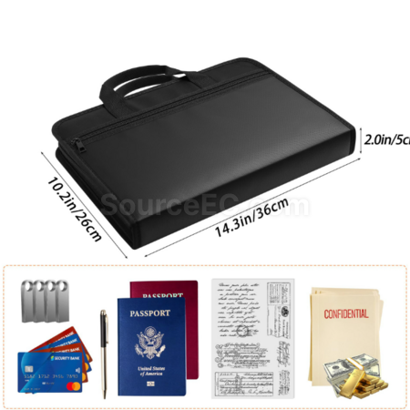 Customization Fireproof and waterproof accordion folder Promotional Products