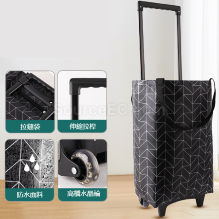Customization Portable foldable pull rod shopping cart Promotional Products