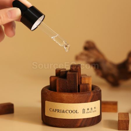 Customization Aromatherapy Diffuser Wood, Flameless Aromatherapy Essential Oil, Fragrance Gift Promotional Products