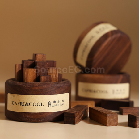 Customization Aromatherapy Diffuser Wood, Flameless Aromatherapy Essential Oil, Fragrance Gift Promotional Products