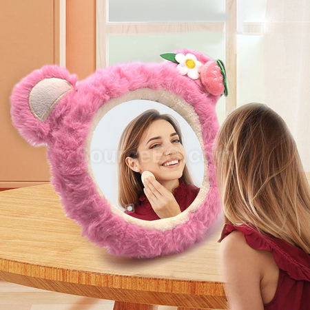 Customization Plush desktop makeup mirror Promotional Products